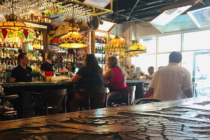 Restaurants and bars are filled with the aroma of Cuban cuisines and serve signature drinks such as mojitos.